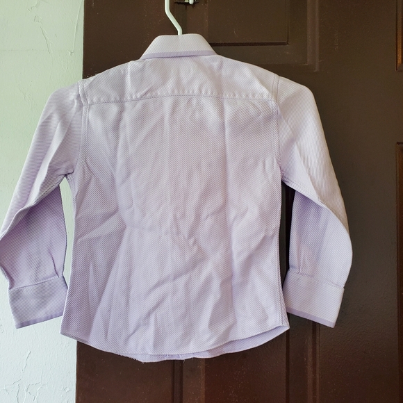 Ilmio purple textured dress shirt approx sz 8 - Picture 3 of 8